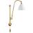 GUBI Bestlite BL5 Brass/White Semi Matt Wall light ∅ 16cm