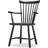 Stolab Lilla Åland Black Carver Chair 88cm