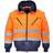 Portwest Hi-Vis 3-in-1 Contrast Pilot Jacket - Orange/Navy