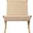 Carl Hansen & Søn MG501 Cuba Paper Soaped Oak/Natural Lounge Chair 76cm