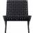 Carl Hansen & Søn MG501 Cuba Cotton Black Loungestol 76cm
