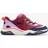 Clarks Feather Track Kid Standard Fit Berry Combination Trainers - Purple