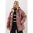 Yours Short Padded Coat Women's - Pink