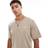 JJ Rebel T-Shirt With Chest Logo - Beige