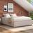 Aspire Upholstered Platform Ottoman Frame Bed