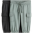 H&M Baby Cargojoggers 2-Pak - Mørkegrå/Støvet Turkis