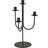 IKEA Höstagille Black Candelabrum 37cm
