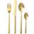 Bitz Brass Cutlery Set 16pcs