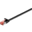 Goobay Flat RJ45 U/FTP Cat6 M-M Black 20m