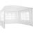 tectake Gazebo - White 3x3 m