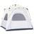 OutSunny Instant Pop Up 4 person - Light Grey