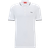 HUGO BOSS Dinoso222 Stretch Cotton Slim Fit Polo Shirt with Printed Logo - White