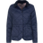 Barbour Deveron Quilted Jacket - Navy/Pale Pink