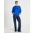River Island Womens Blue Satin Long Batwing Sleeve Top