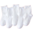 Shein Children Plain Lace Socks 5-pack - White