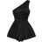 Shein Soleia Women's Casual Spaghetti Strap Strappy Romper For Summer Vacation Off The Shoulder Christmas Tops For School Back To School Outfits Women Back To School Women's Fall Clothes Goth Womens Clothing Club Outfits Women Sexy Halloween Costumes Club Dress Going Out Outfits Concert Outfits Country Concert Outfit - Black