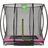 Exit Toys Silhouette Ground Trampoline 153x214cm + Safety Net