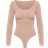 Creamy Fabrics Sculpting Shapewear Longsleeve Mit String