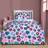 OHS Leopard Coverless 10.5 Tog Single Duvet Cover Multicolour, Pink (198x137cm)
