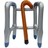 Shein 2pcs Set Inflatable Walking Frame And Cane Elderly Costume Accessory