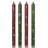 Royal Copenhagen Stjerne Riflet Julelys 4 Stk 28 cm Stearinlys