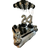 Shein 580pcs Black & Silver Balloon Garland Birthday Set
