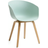 Hay AAC 22 Slate Blue/Water Based Lacquered Oak Armchair 79cm