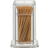 Shein 1pc PMMA Toothpick Holder, Modern Clear Toothpick Holder Dispenser For Bestickhållare