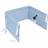Nordic Coast Company Baby Bettnestchen Blau-Grau