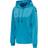 Hummel Core Xk Poly Sweat Hoodie Woman - Blue Danube