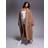 DKNY Long Sleeve Dressing Gown - Brown