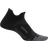 Feetures Elite Ultra Light Tab Socks - Black