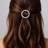 Shein Round Diamond Filled Hairpins 1/2pcs