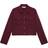 Mango Pocket Knit Jacket Wine -