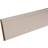 GoodHome Primed White MDF Torus Skirting Board 2400mm 119mm 18mm