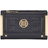 River Island RR Monogram Embossed Mini Purse - Black
