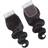 Wigs LDN 4x4 Lace Closures Body Wave Transparent Lace 12 inch Black