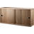 String CD7820 Walnut Shelving System 78x37cm