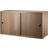 String CD7830-04-1 Walnut Shelving System 78x42cm