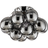 By Rydéns Gross Smoke Gray Ceiling Flush Light ∅ 30cm
