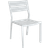 Brafab Delia - White Garden Dining Chair