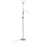 Brilliant Spari White Floor Lamp 180cm