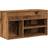 vidaXL Skobænk 80 x 30 x 45 cm Antikt Træ Skostativ 80x45cm