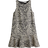 H&M Dame A-line Dress - Lys Beige/Zebramønstret