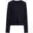 H&M Top I Pointellejersey Dame - Marineblå