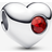 Pandora Engravable January Birthstone Heart Charm - Sterling Silver