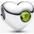 Pandora Engravable August Birthstone Heart Charm - Sterling Silver