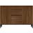 vidaXL 104x35x70 cm Konstrueret Træ Brun Skænk 102x70cm