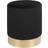 House Nordic Gamby Black Pouffe 43cm