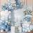 Shein 126Pcs Blue Balloon Arch Kit